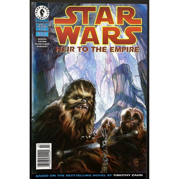 Dark Horse Comics Other - Star Wars Heir‎ to the Empire Comic Book 3 of 6 Dark Horse 1995 Timothy Zahn